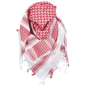 MFH PLO Tuch Shemag rot-weiß