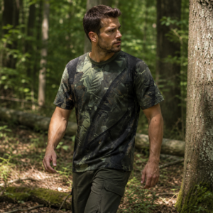 MFH US T-Shirt hunter green KI generiert
