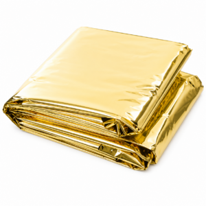 MFH Rettungsdecke silber- und goldfarben beschichtet