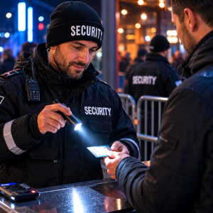 Brandit Beanie Security KI generiert