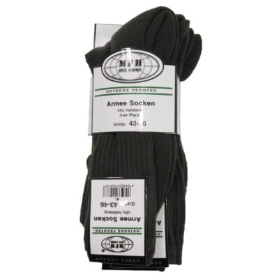 MFH Army Socken 3-er Pack oliv