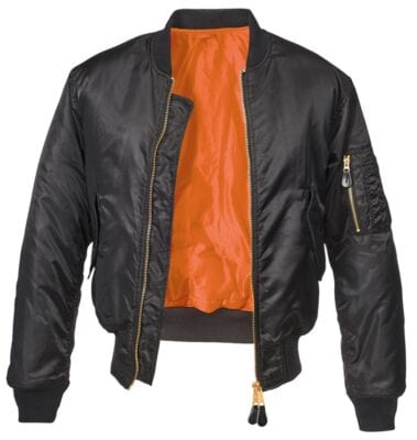 Brandit Pilotenjacke MA1 schwarz