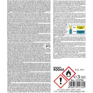 MFH Army Farbspray schwarz matt 400 ml