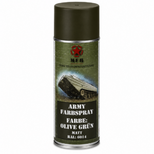 MFH Army Farbspray oliv grün matt 400 ml