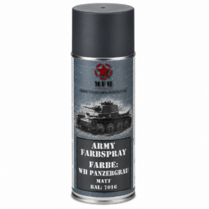 MFH Army Farbspray WH panzergrau matt 400 ml