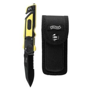 Walther ERK Emergency Rescue Knife schwarz-gelb