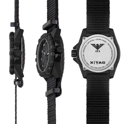 KHS Uhr Reaper XTAC mit Natoarmband schwarz