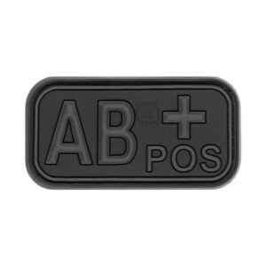 JTG Blutgruppen Rubber Patch AB POS blackops