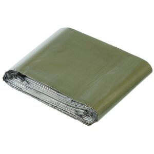 MFH Rettungsdecke silber- und olivfarben beschichtet