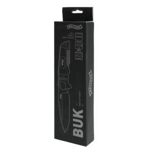 Walther BUK Back Up Knife schwarz