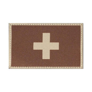 Clawgear Switzerland Flag Patch desert