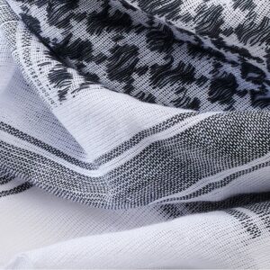 Brandit Shemag Scarf white-black