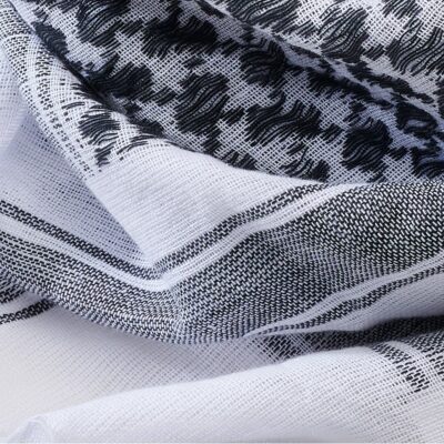 Brandit Shemag Scarf white-black