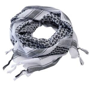 Brandit Shemag Scarf white-black