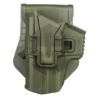 Scorpus M1 Level 1 Holster GLOCK grün links