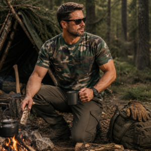 Brandit Basic T-Shirt woodland