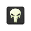 JTG Punisher Rubber Patch Glow in the Dark