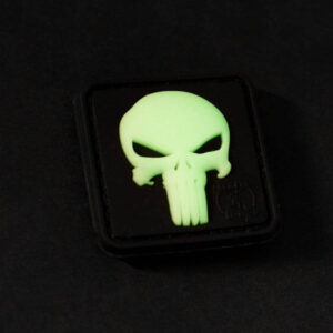 JTG Punisher Rubber Patch Glow in the Dark
