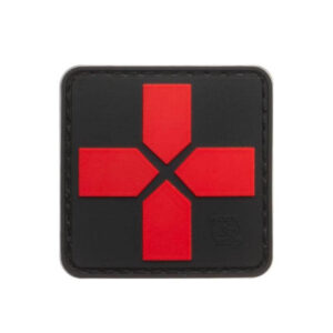 JTG Red Cross Rubber Patch blackmedic