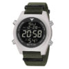 KHS Uhr Inceptor Steel Digital mit Natoband oliv