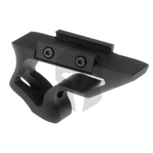 Metal CNC Picatinny Short Angled Grip schwarz