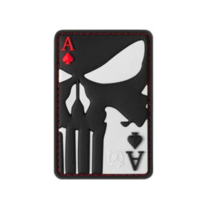 JTG Punisher Ace of Spades Rubber Patch