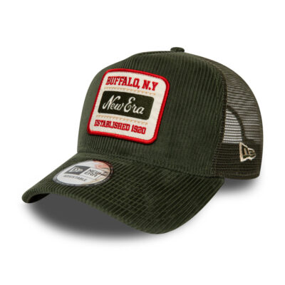 NE Trucker Cap New Era Buffalo Patch grün