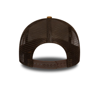NE Trucker Cap New Era Patch braun
