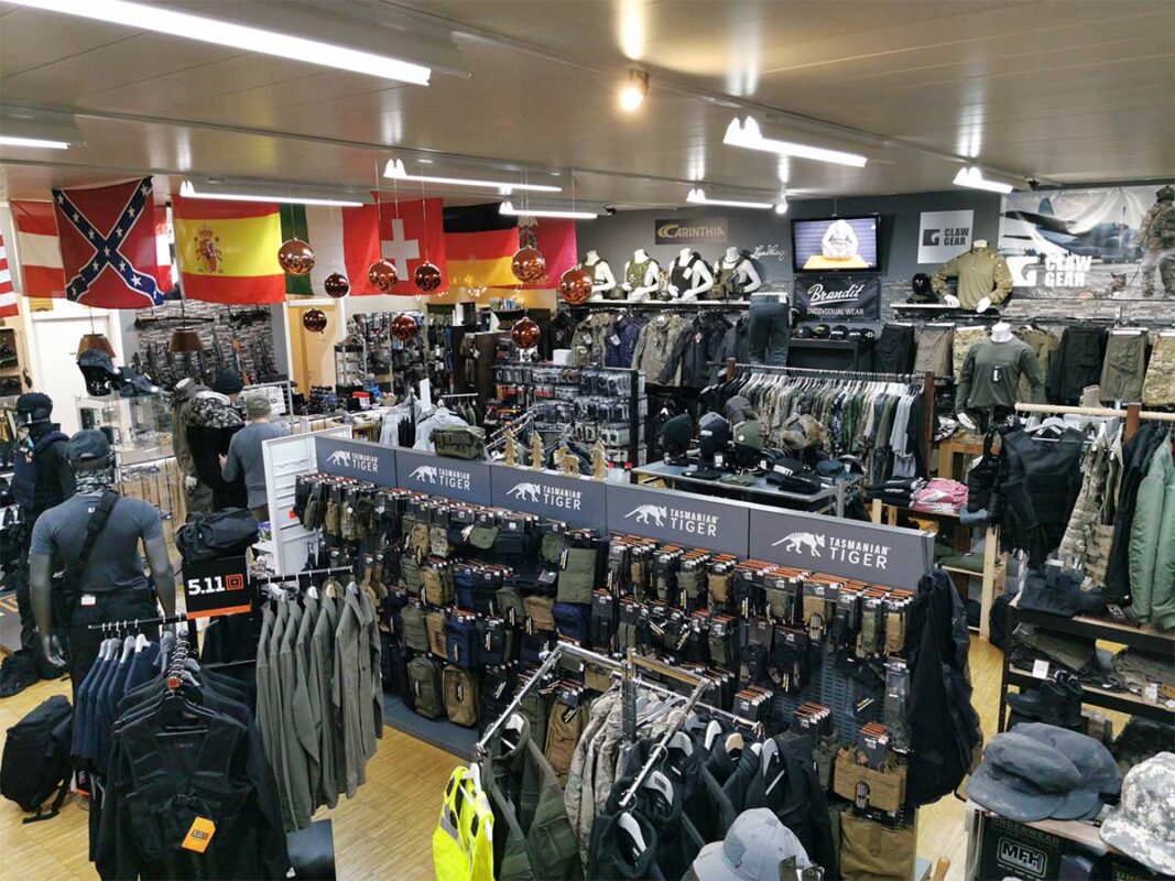 US Army & BW Online Shop Österreich