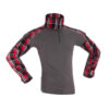 IG Flannel Combat Shirt red