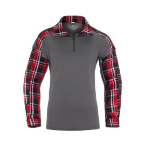 IG Flannel Combat Shirt red