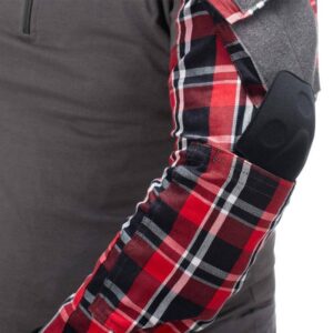 IG Flannel Combat Shirt red