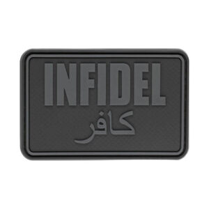 JTG Infidel Large Rubber Patch blackops