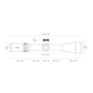 Hawke ZF Vantage 30 WA FFP 6-24x50 Half Mil Dot IR Absehen