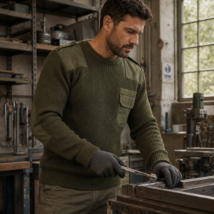 Brandit BW Pullover oliv Ki generiert