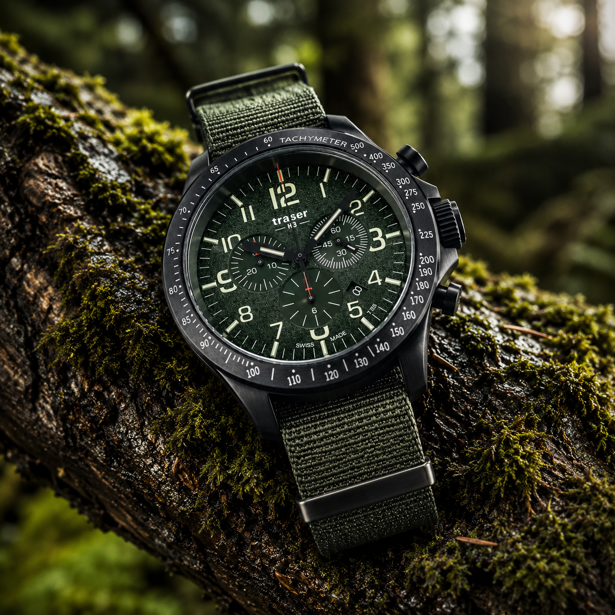 traser watches P67 Officer Pro Chrono green traser watches P67 Officer Pro Chrono green