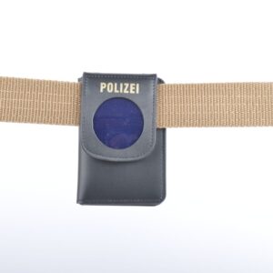 COP Dienstausweismappe POLIZEI mit aufklappbarem Fach