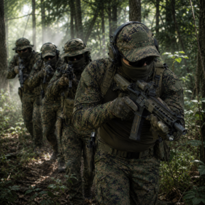 IG Combat Shirt digital flora KI generiert