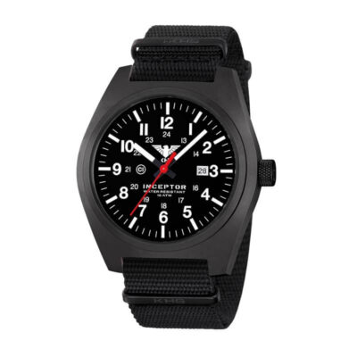 KHS Inceptor Black Steel Natoband schwarz