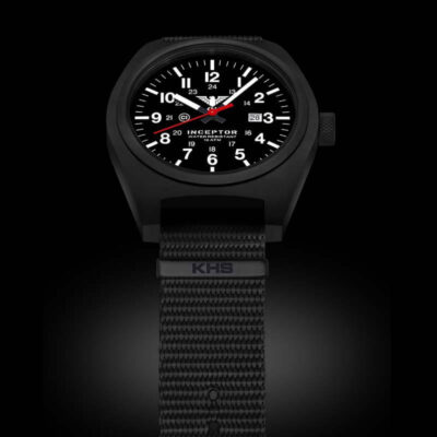KHS Inceptor Black Steel Natoband schwarz