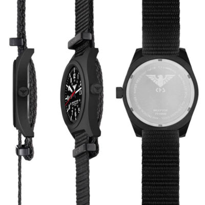 KHS Inceptor Black Steel Natoband schwarz