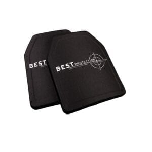 BEST protection Stand Alone Keramikplatte NIJ Level IV SK4 2er Set