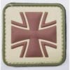 101inc BW Kreuz Rubber Patch