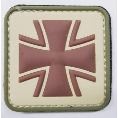 101inc BW Kreuz Rubber Patch