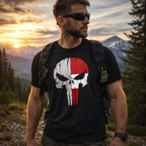 Lehmann Punisher T-Shirt schwarz