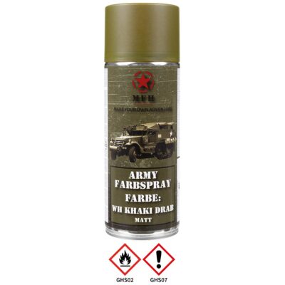 MFH Army Farbspray WH khaki drab matt 400 ml