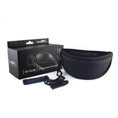 Wileyx Schutzbrille VALOR Clear/Smoke Grey