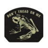 JTG Don`t Tread on me Frog Rubber Patch
