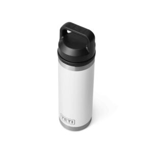 YETI Rambler Bottle 18 oz weiß