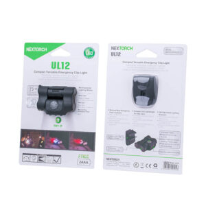 Nextorch UL12 Cliplampe mit Warnlichtfunktion 17 lm